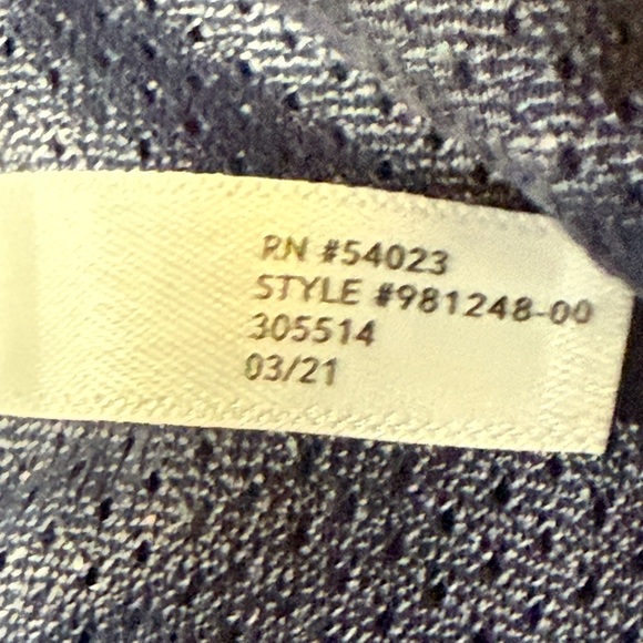 Athleta Brooklyn Womens Leopard Medieval Violet Full Zip Jacket/Sweatshirt Small - Picture 7 of 9